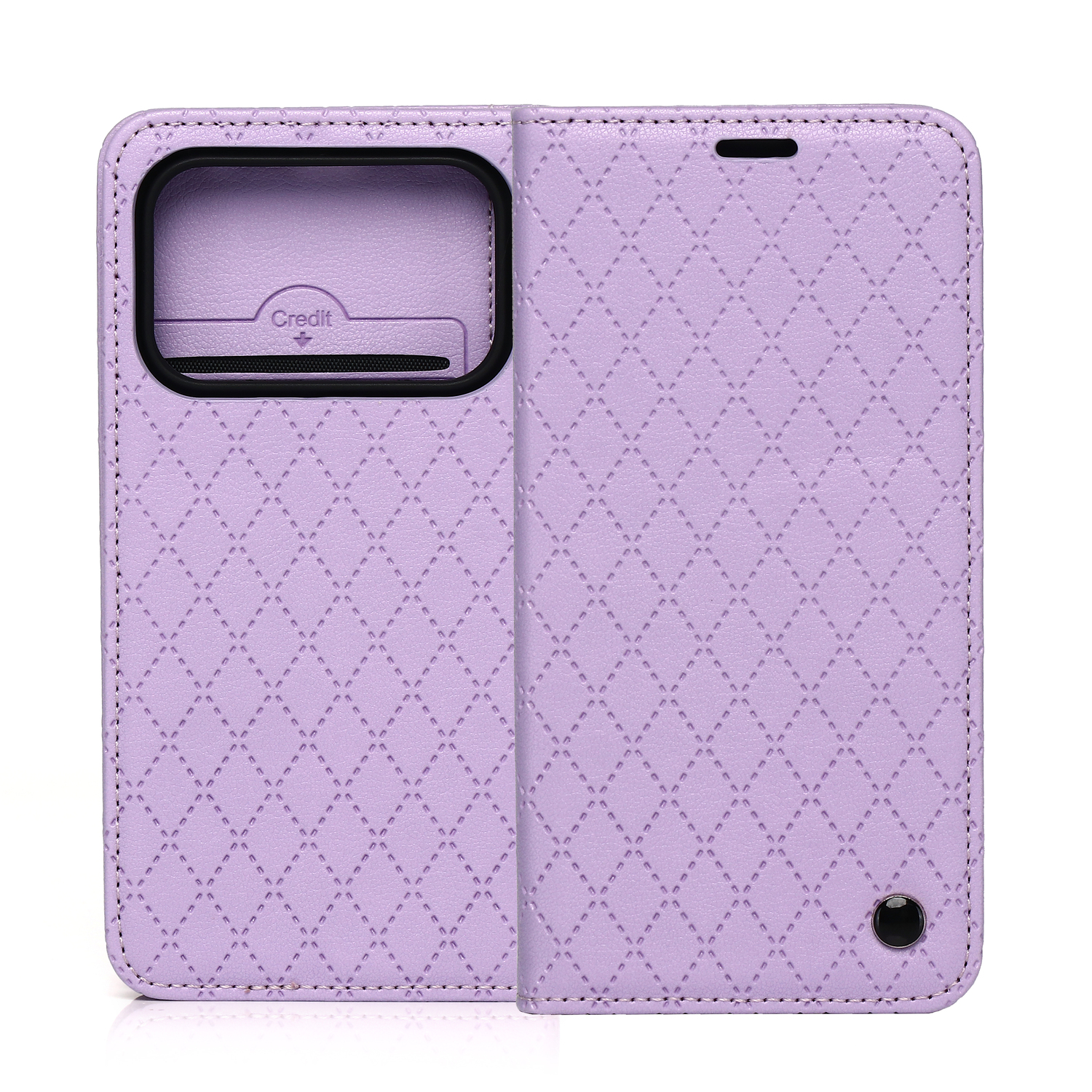 Smart Caro ümbris Honor 600 / Honor 600 Pro lilla