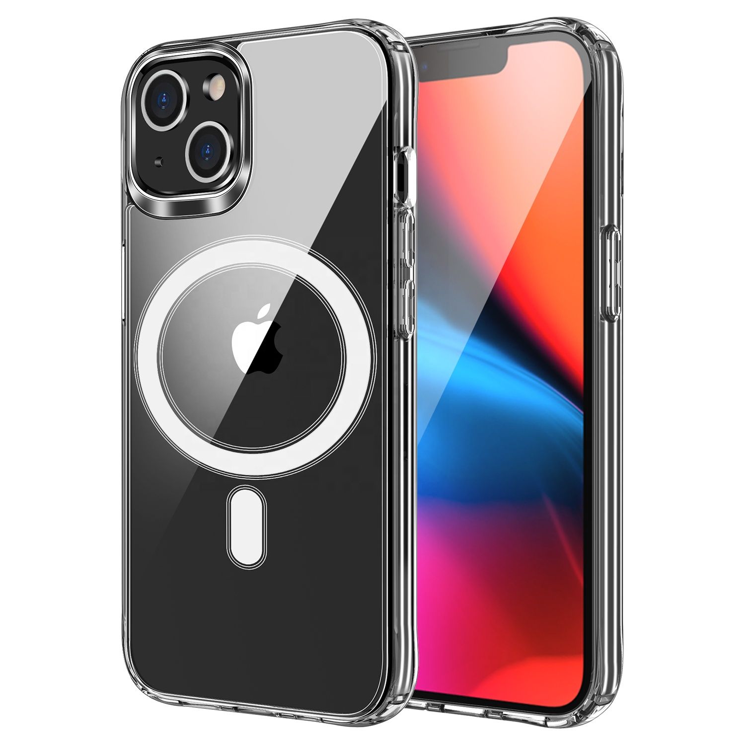 Чехол Samsung A27 Clear Mag Cover (STR) совместимый с MagSafe прозрачный