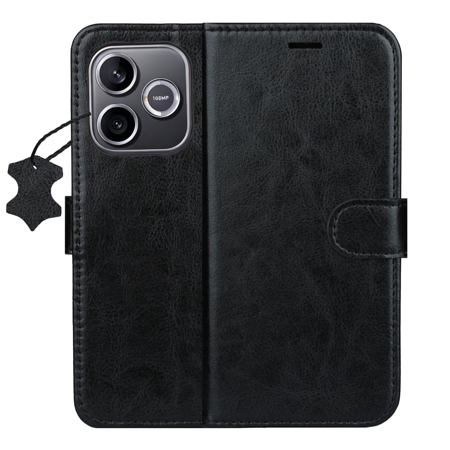Smart Luxe nahast ümbris Honor 600 Lite must