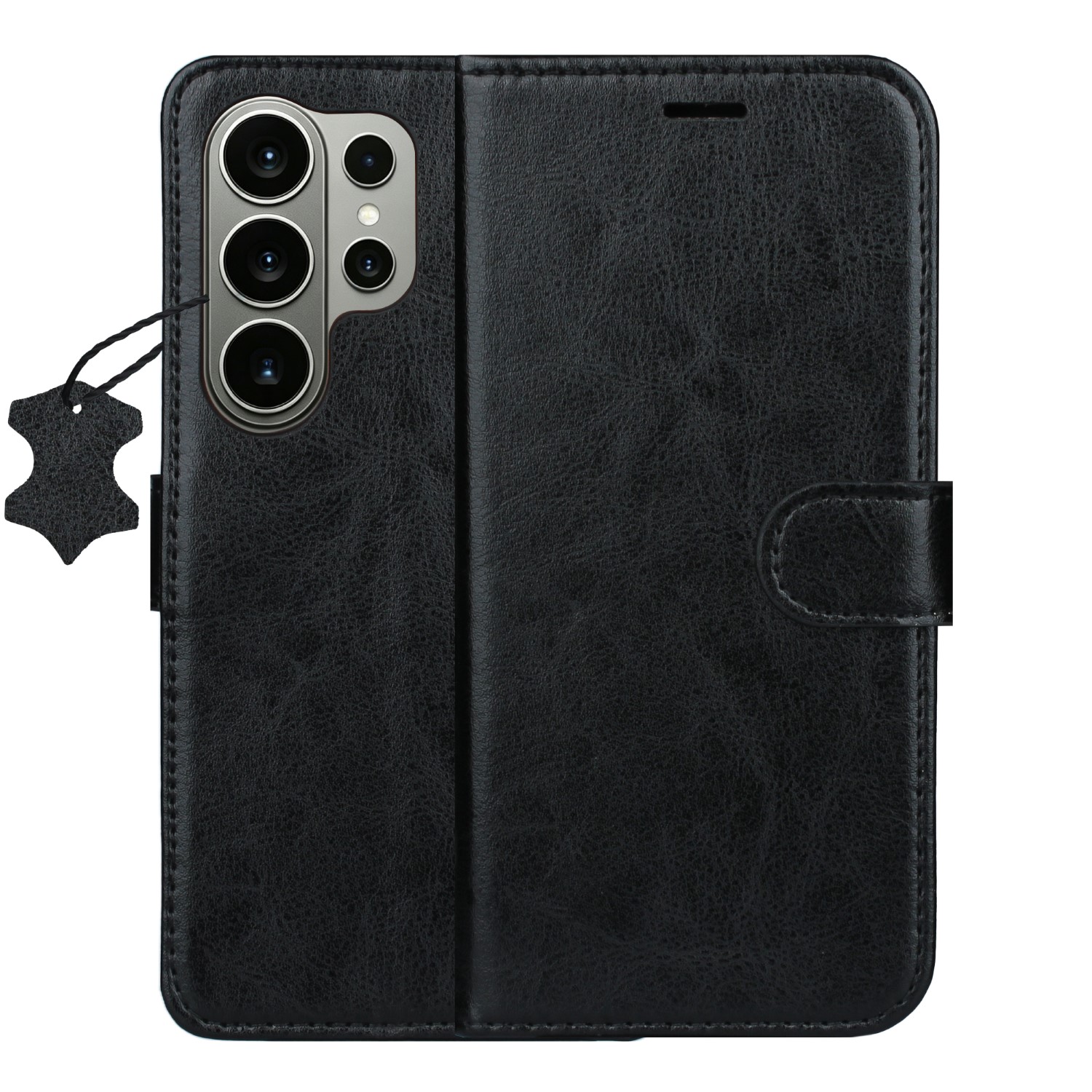 Smart Luxe nahast ümbris Samsung Galaxy S26 Ultra must