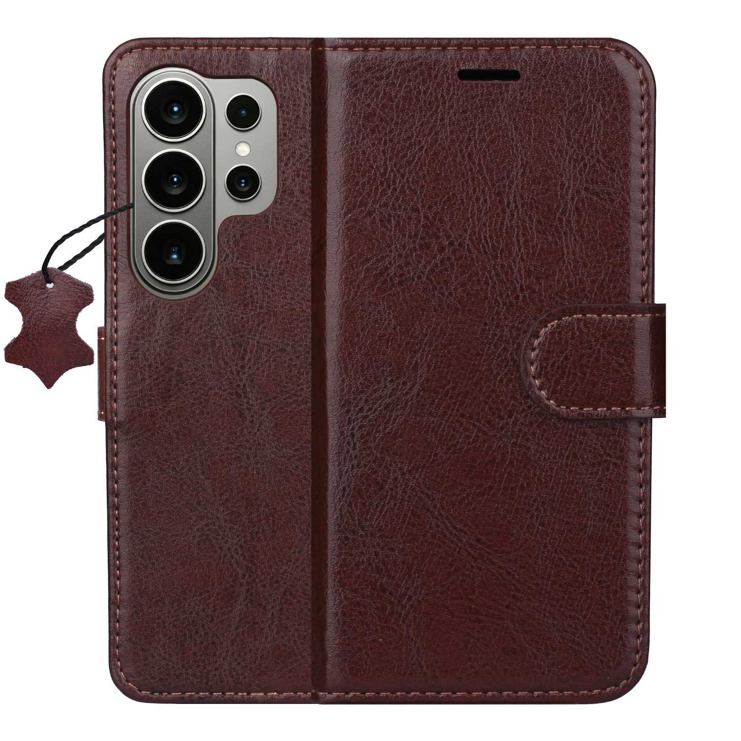 Smart Luxe nahast ümbris Samsung Galaxy S26 Ultra pruun