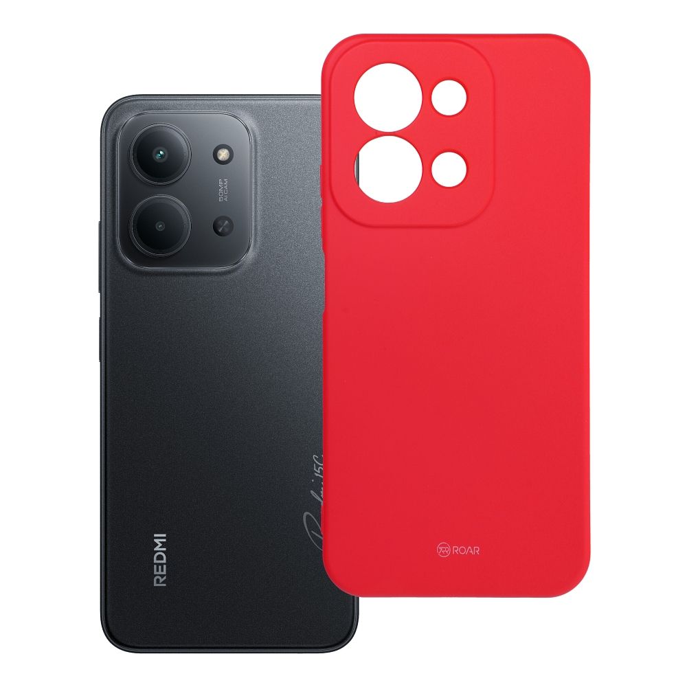 Чехол ROAR All Day Colorful Jelly для XIAOMI Redmi 15C (173,16 x 81,07 x 8,2) ярко-розовый