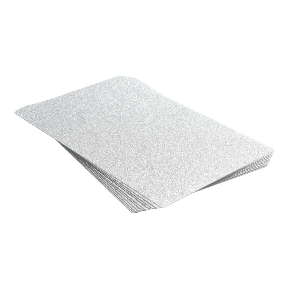 Kile tagakaanele 180 x 120 mm 10 tk - hõbedane