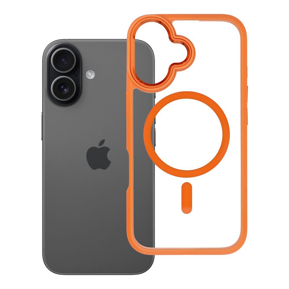 ROAR чехол MAG BUMPER, совместимый с MagSafe, IPHONE 16, оранжевый