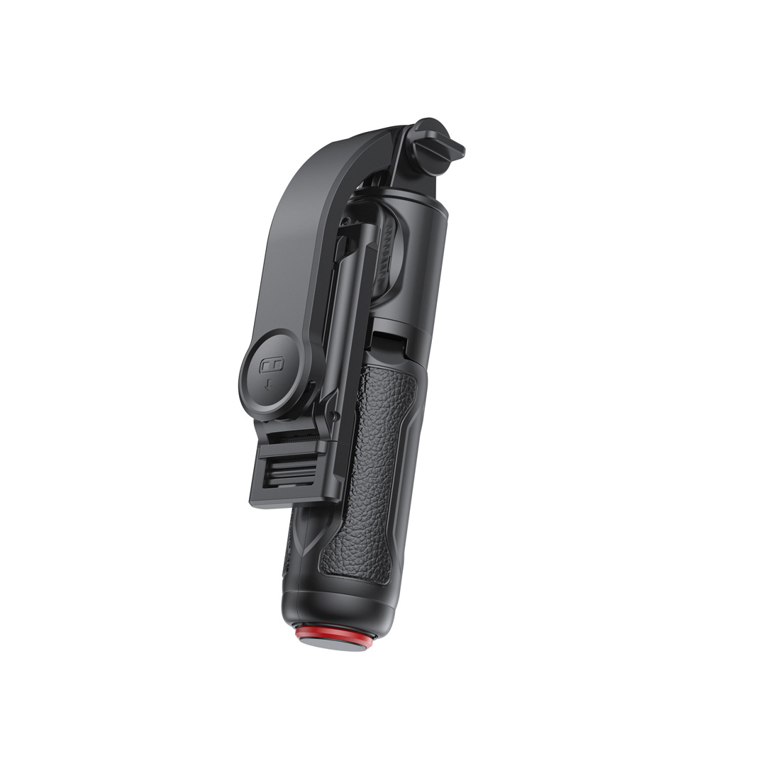XO SS39 Bluetooth selfipulk-statiiv, must, eemaldatava telefonihoidikuga, 70cm