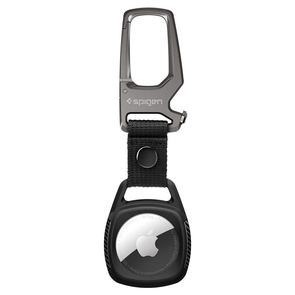 Spigen Rugged Armor ümbris Apple AirTag - matt must