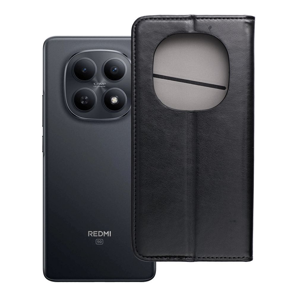 SMART MAGNETO Book ümbris XIAOMI Redmi Note 15 Pro Plus 5G musta värvi jaoks