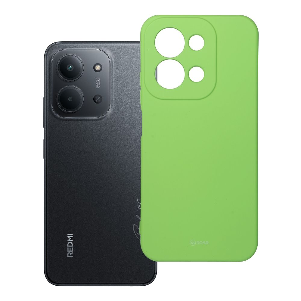 Чехол ROAR All Day Colorful Jelly для XIAOMI Redmi 15C (173,16 x 81,07 x 8,2) лаймовый