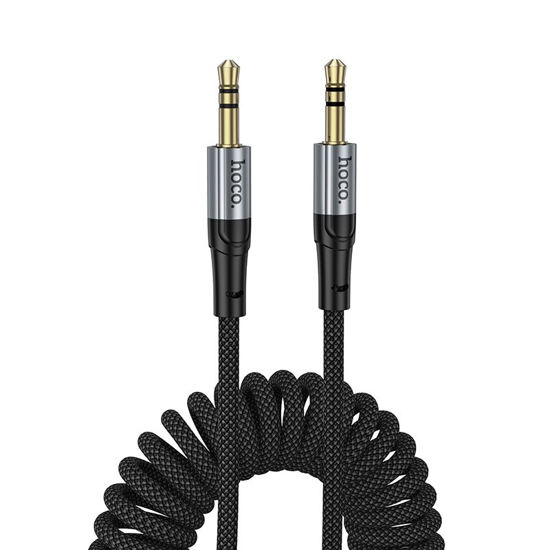 Kaabel AUX Jack 3,5 mm Jack 3,5 mm Hoco 1,5 m UPA33 must