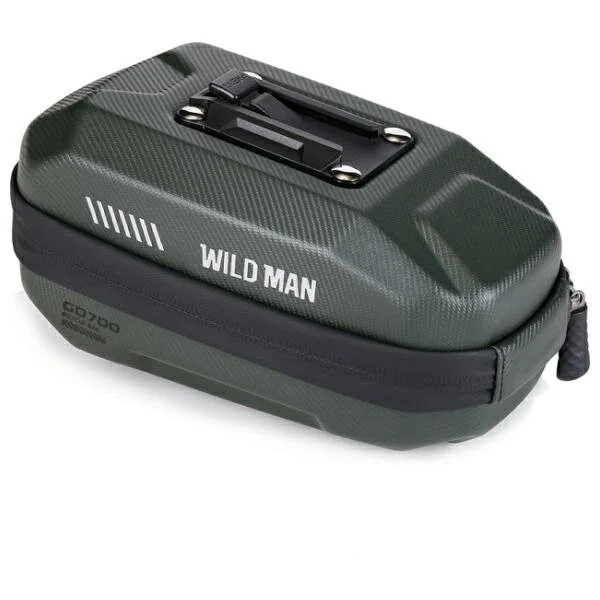 WILDMAN reisikott jalgratta sadula alla lukuga, 0,8L, GD700, roheline