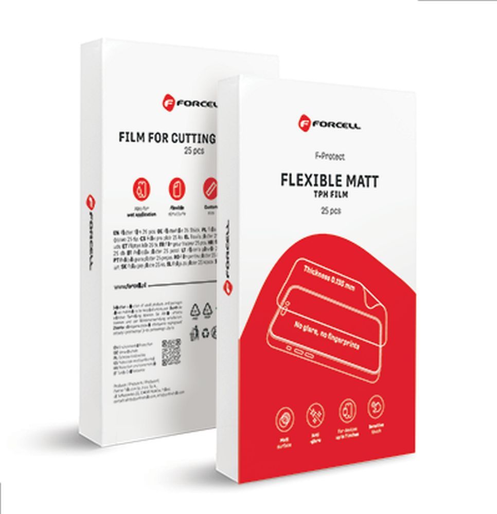 Kile lõikamismasinale Forcell F-Protect Flexible MATT 196 x 125 mm 25 tk