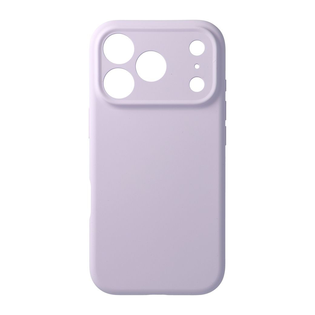 Case for iPhone 17 Pro / 18 Pro (low camera edge) Forcell F-Protect Rubber Premium compatible with MagSafe mauve