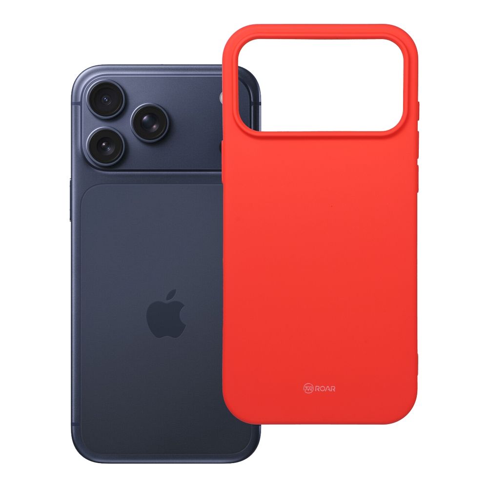 ROAR case ALL DAY COLORFUL JELLY jaoks IPHONE 17 Pro Max peach roosa