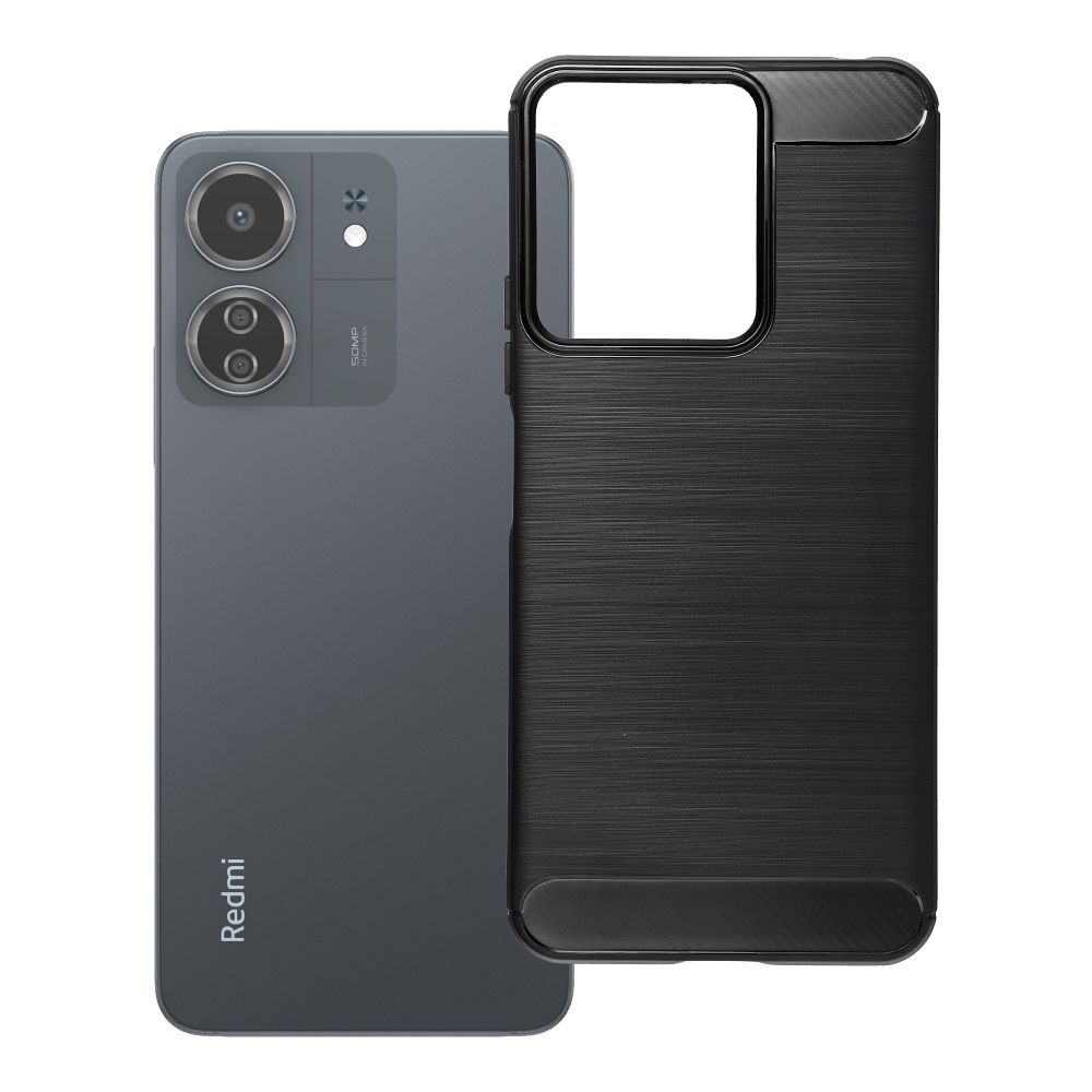 Ümbris Xiaomi Redmi 13C / POCO C65 Carbon 2.0 must