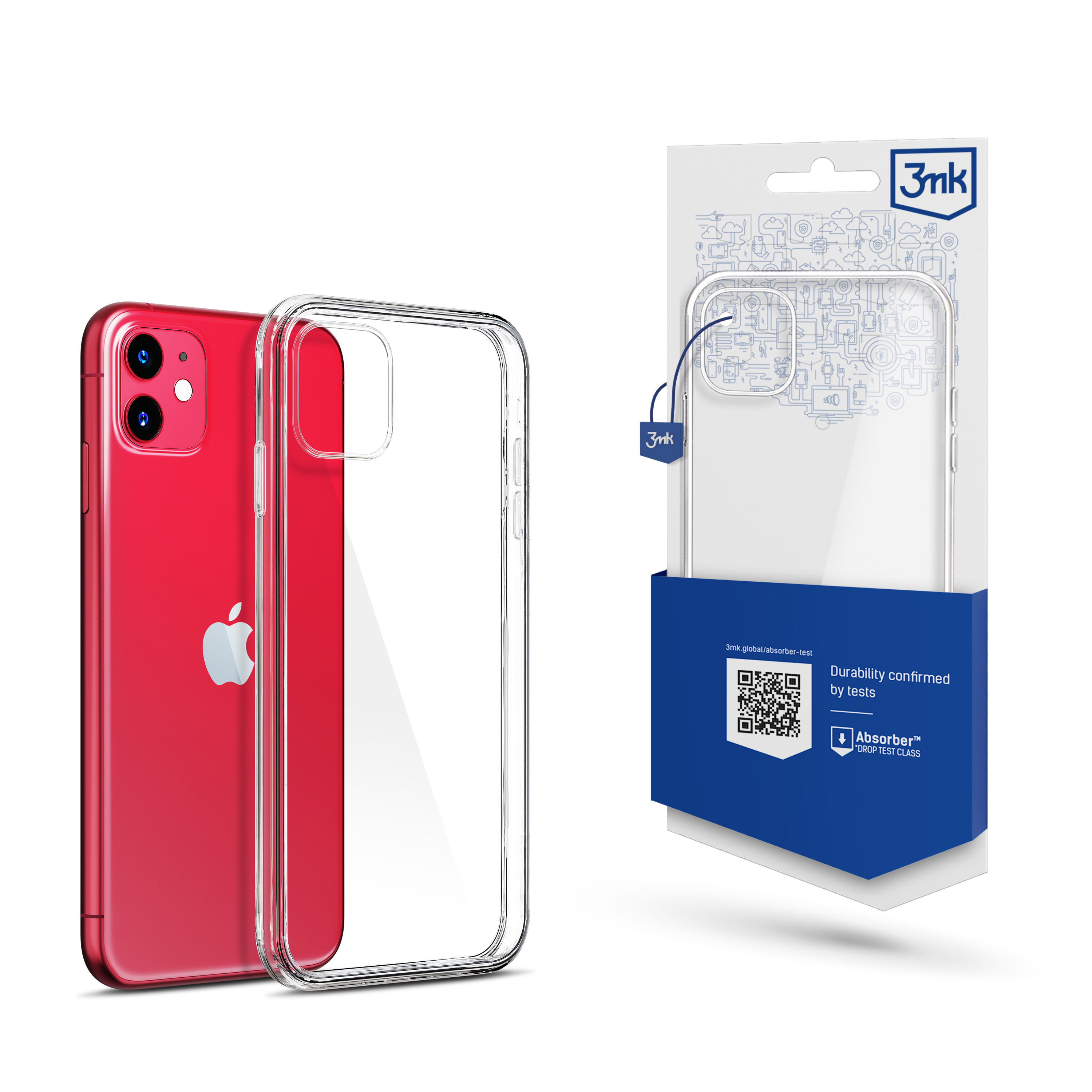 Korpus 3mk läbipaistev ümbris 1,2mm Apple iPhone 11