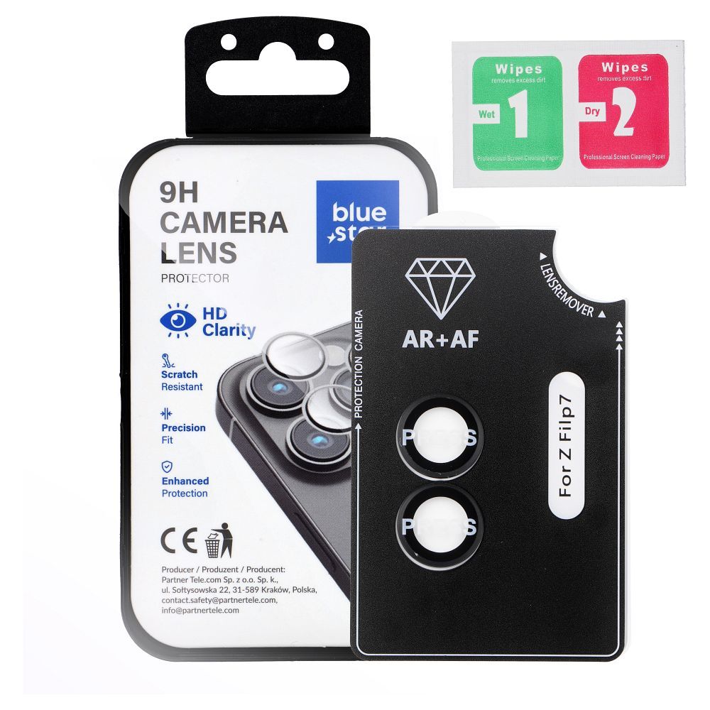 Kaamera objektiivi kaitse BLUE STAR Easy Install SAMSUNG FLIP 7 must