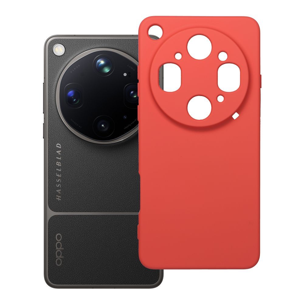 Silikoonümbris Oppo Find X9 ULTRA, puuderroosa