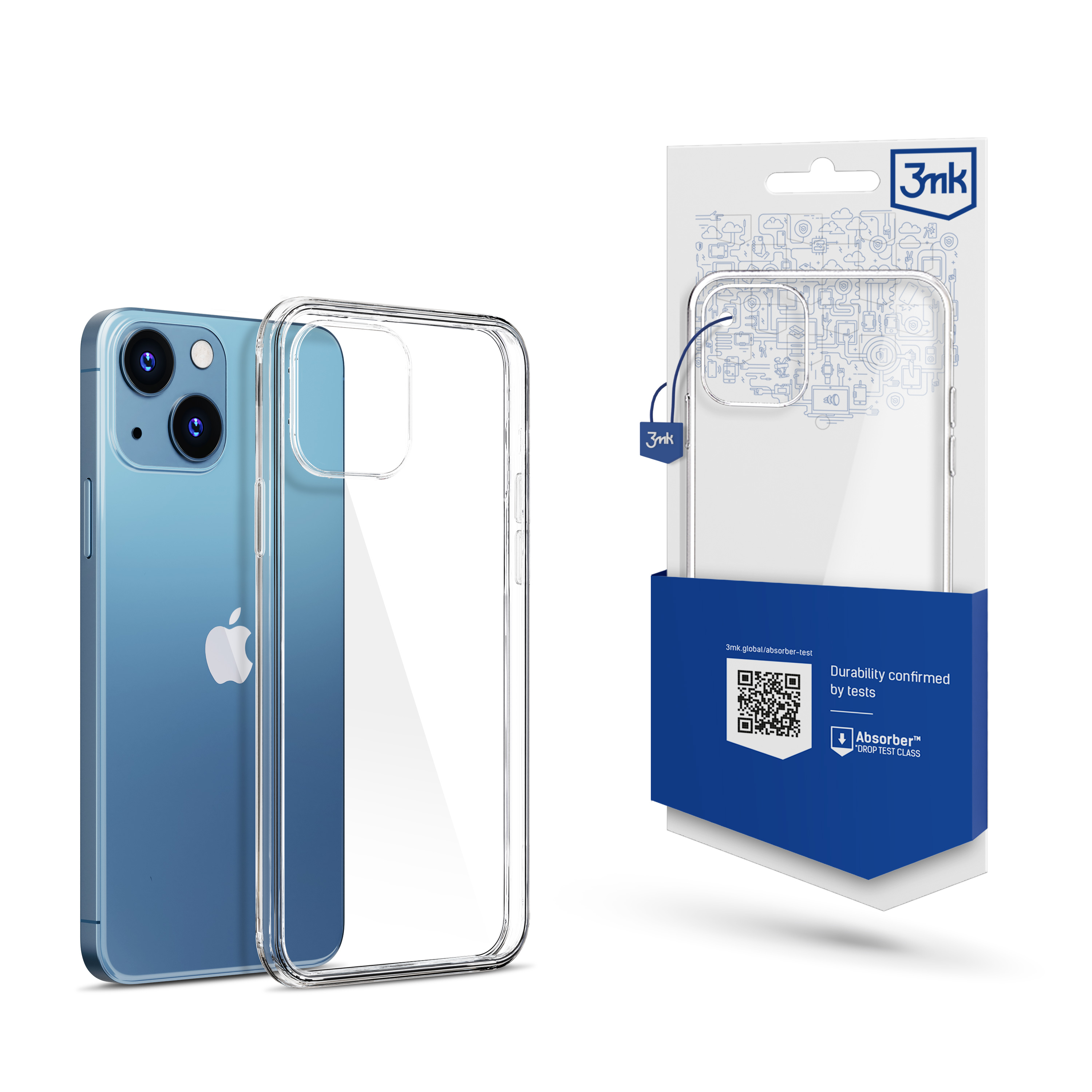 Apple iPhone 13 Mini - 3mk läbipaistev ümbris