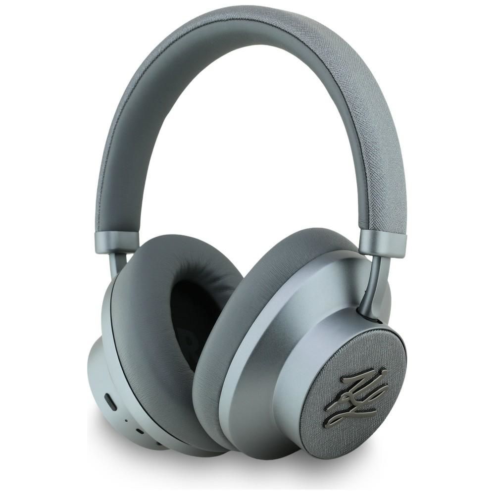 Juhtmevabad ANC kõrvaklapid KARL LAGERFELD Grained Initials KF003084, hallid