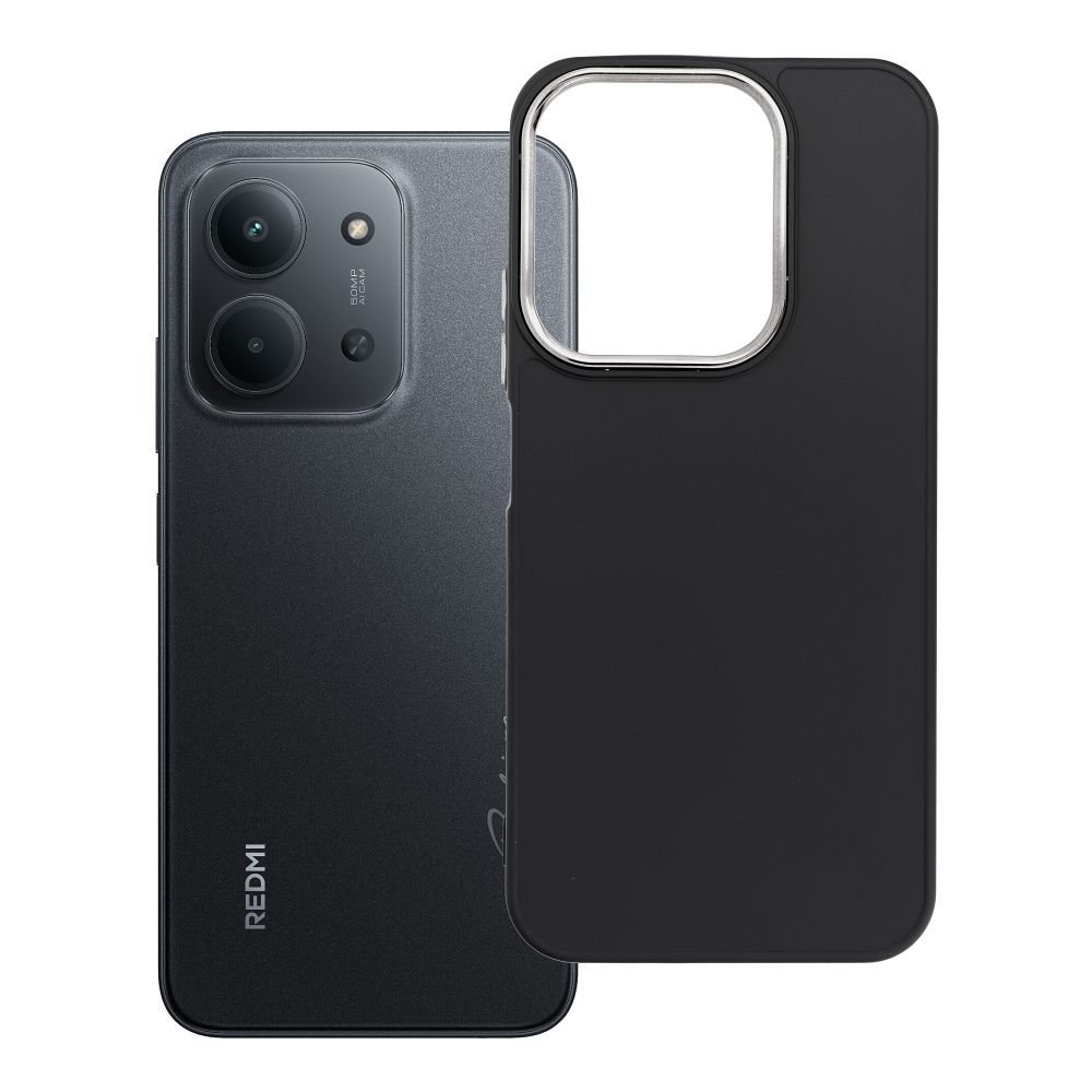 Чехол для Xiaomi Redmi 15C (173,16 x 81,07 x 8,2) Frame чёрный