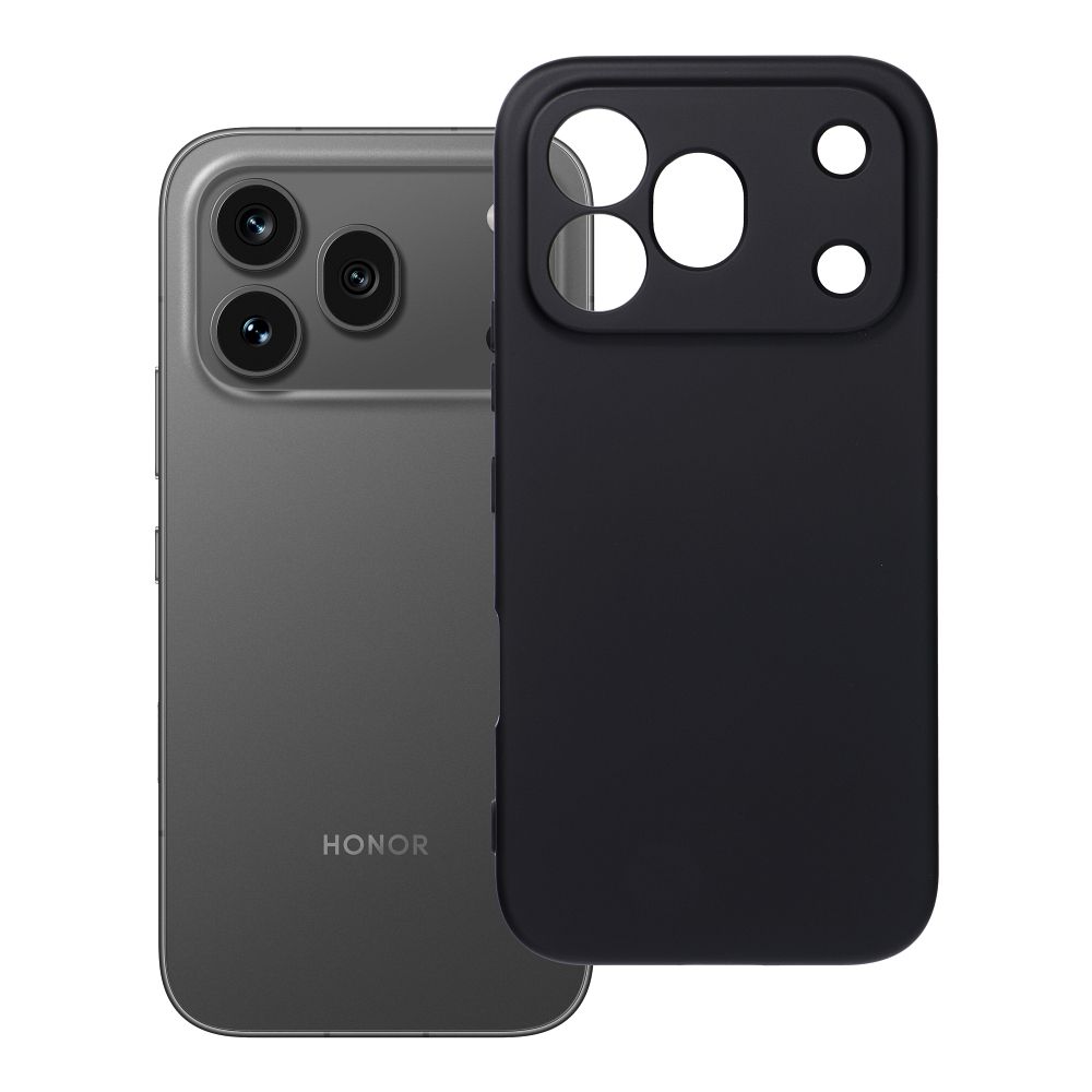 Чехол для Honor 600 PRO силиконовый черный