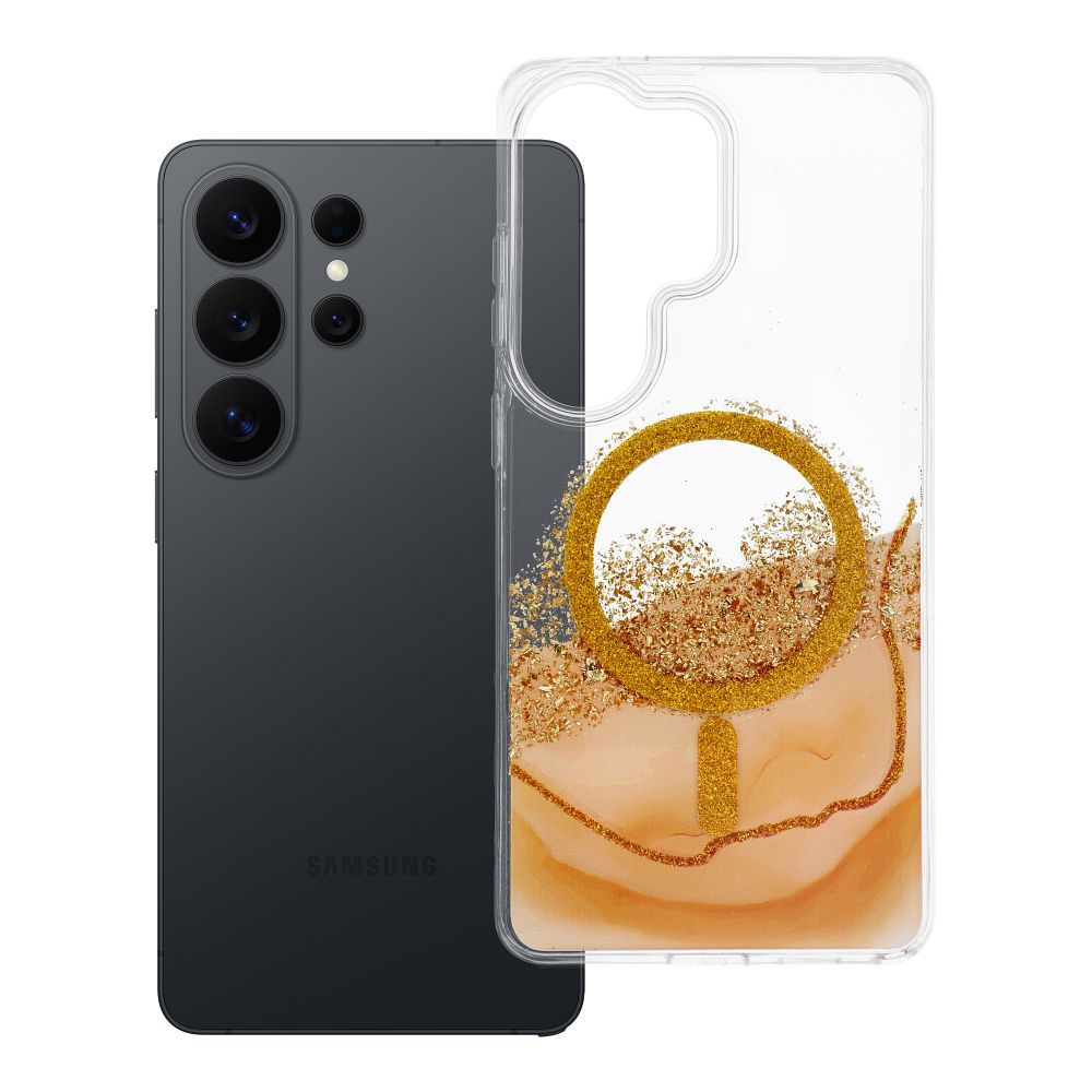 MagSafe'iga ühilduv Golden ümbris Samsung S26 ULTRA, kuldne