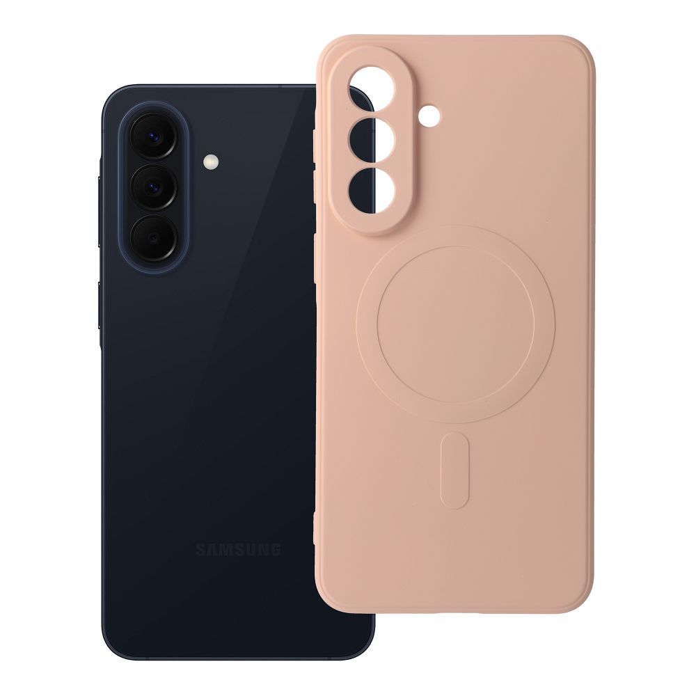 SILICONE MAG COVER korpus, mis ühildub MagSafe jaoks SAMSUNG A57 roosa