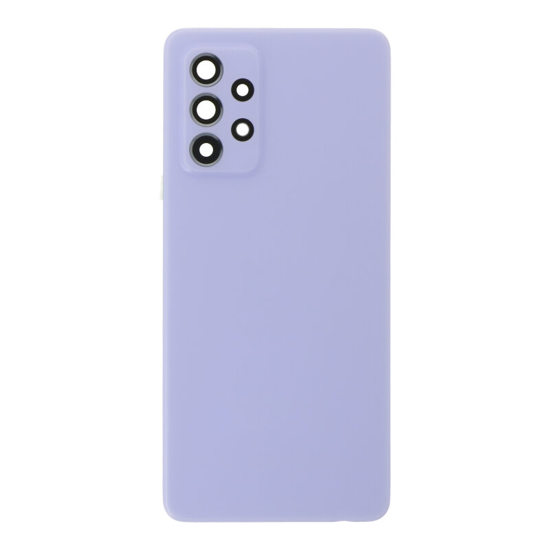 Tagakaas Samsung A525 / A526 / A528 A52 4G / A52 5G / A52S 5G violetinis (su kameros stikliuku) OEM