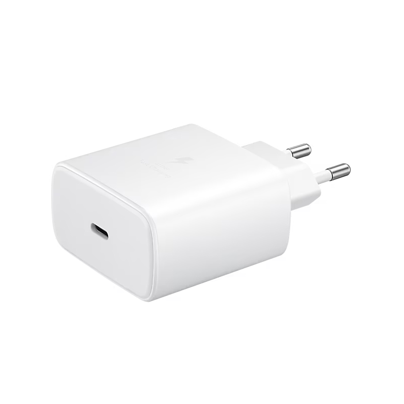 Laadija Samsung Super Fast Charging (Type-C) EP-TA845 45W, baltas, no logo