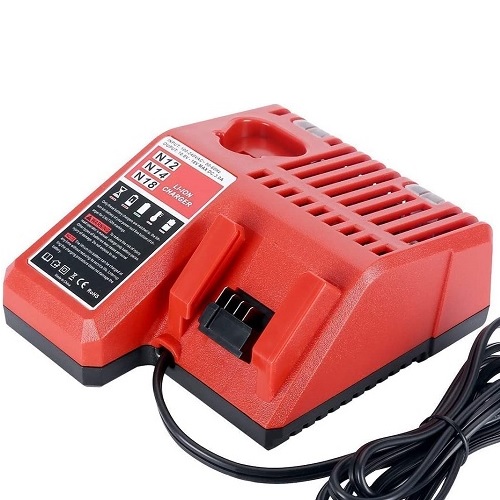 Elektritööriista aku laadija MILWAUKEE N12N14N18, 10.8V-18V, 3A, Li-ion