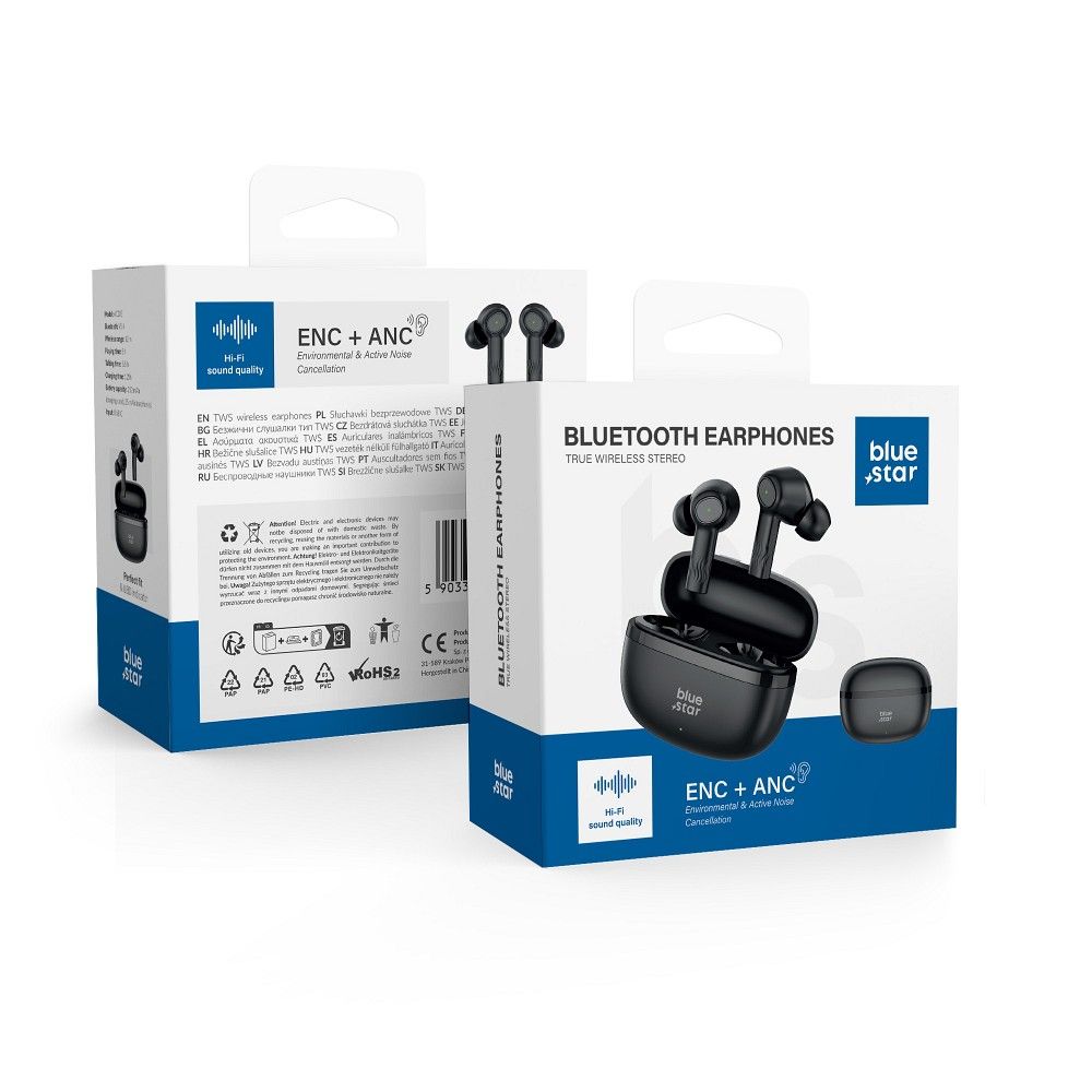 Juhtmevaba earbuds sinine Star AC20E TWS ANC + ENC must