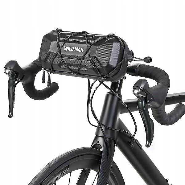 WILDMAN reisikott jalgratta juhtrauale lukuga, 2L, XT17, must