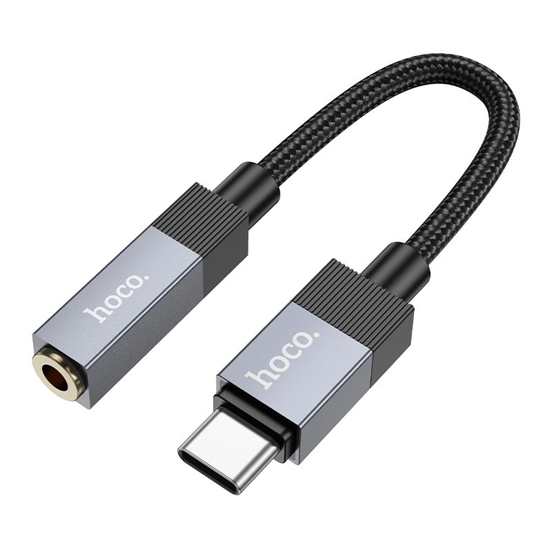 Adapter AUX USB C (isane) Jack 3,5 mm (emane) Hoco UPA32C must