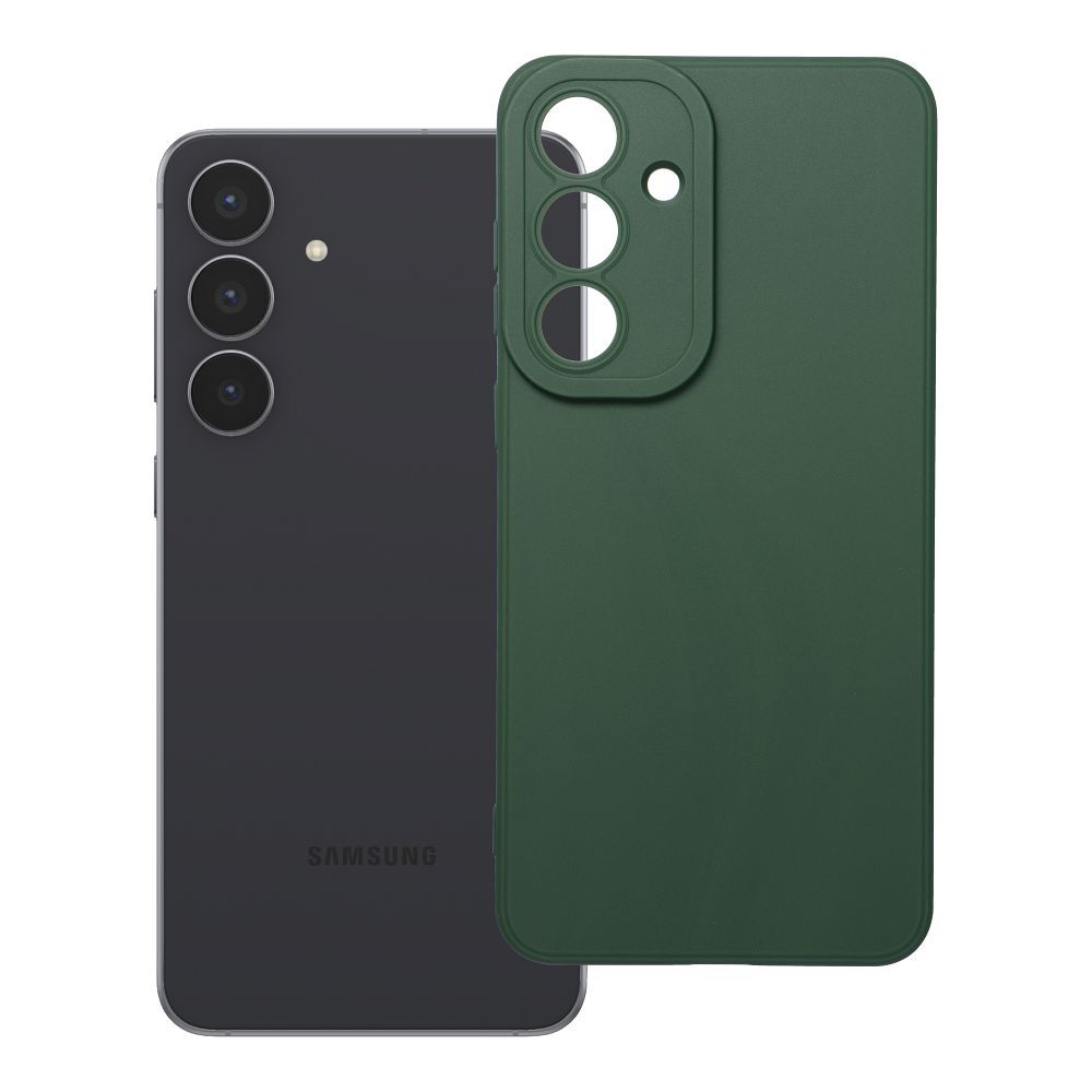 Ümbris Samsung S25 FE Matt 2.0 tumeroheline