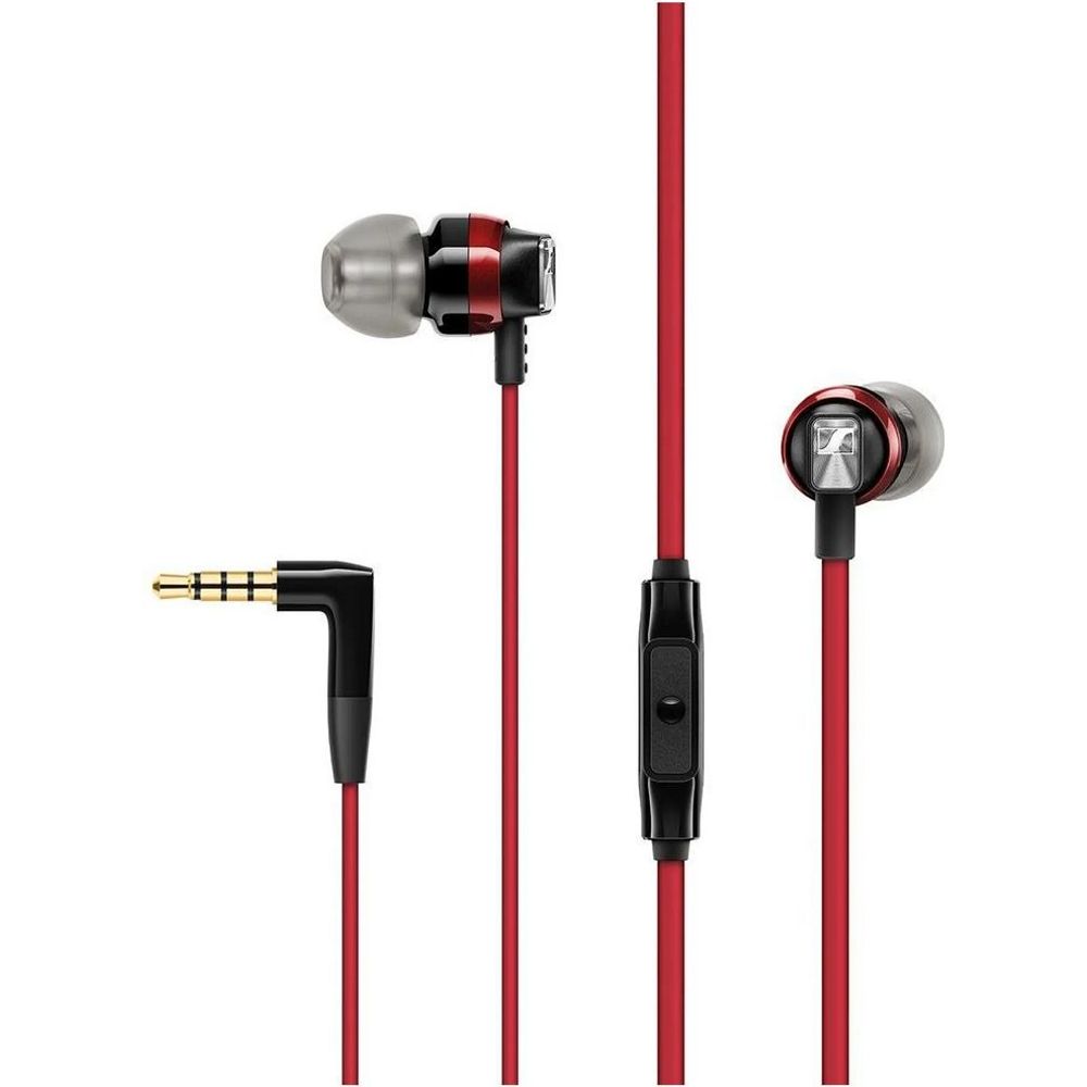 Juhtmega kõrvaklapid Sennheiser CX 300S, Jack 3,5 mm, punased