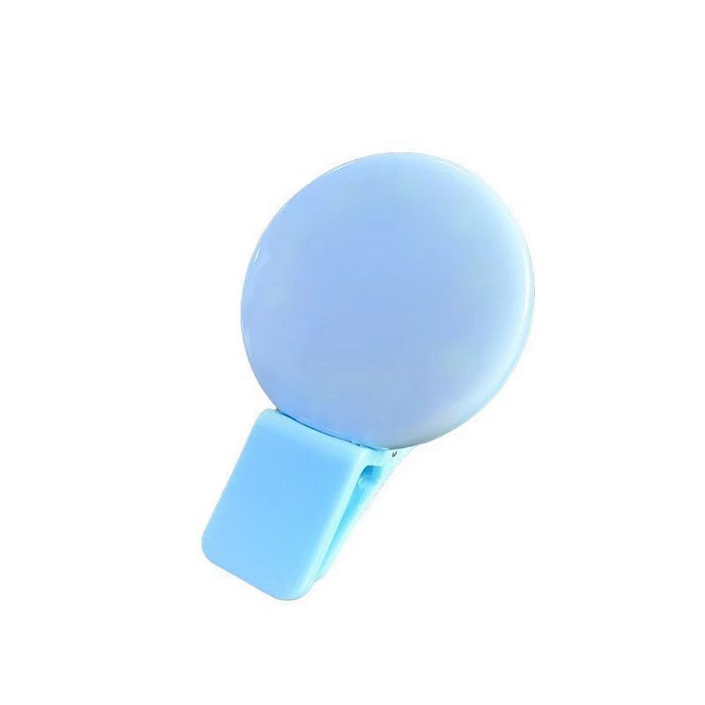 Lampa LED Ring do selfie na telefon MINI Q sinine