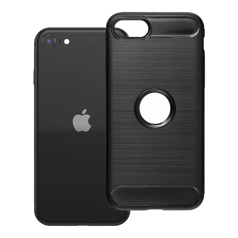 Case for iPhone SE 2020 Carbon 2.0 black