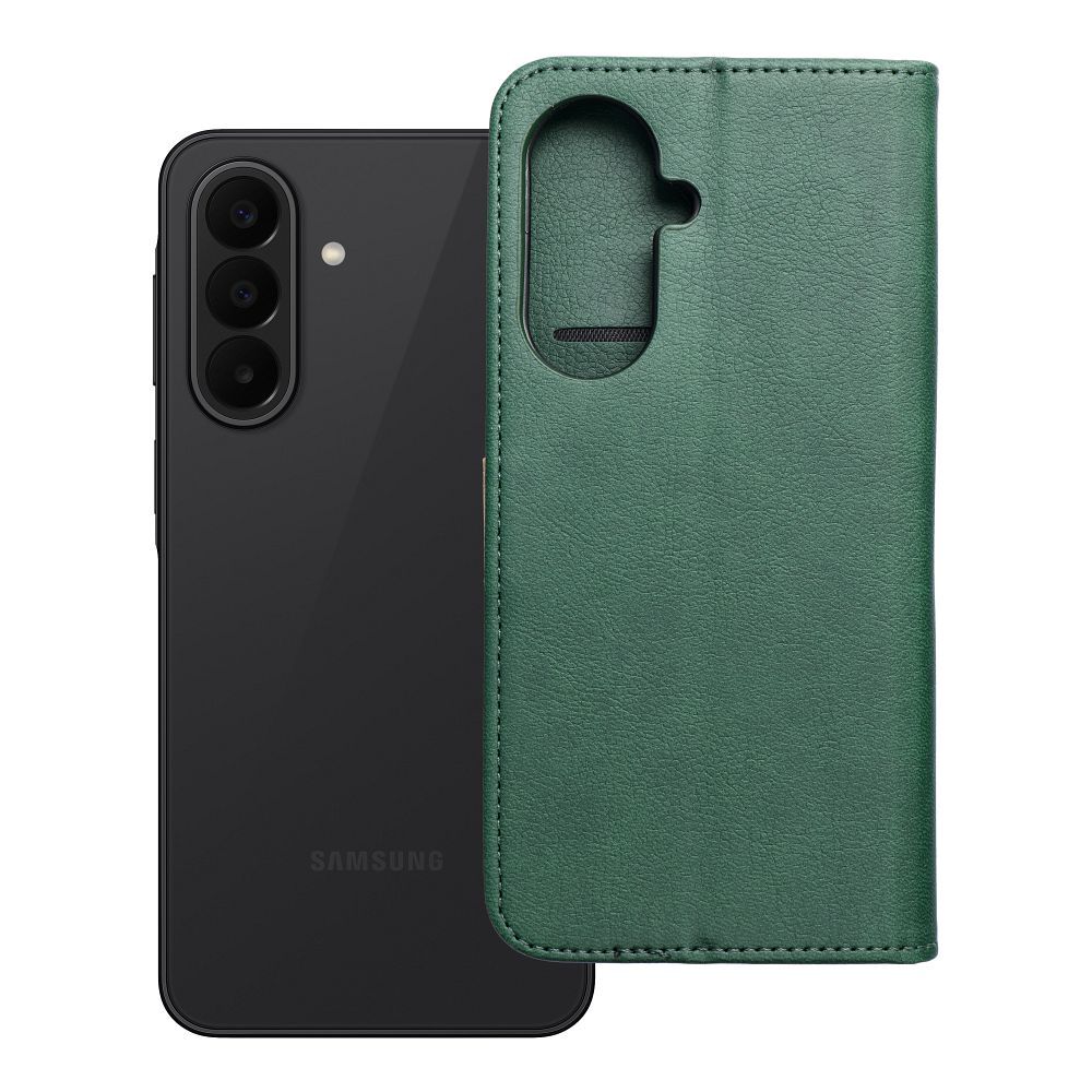 Klappümbris Samsung A27 Split Book, roheline ja kuldne