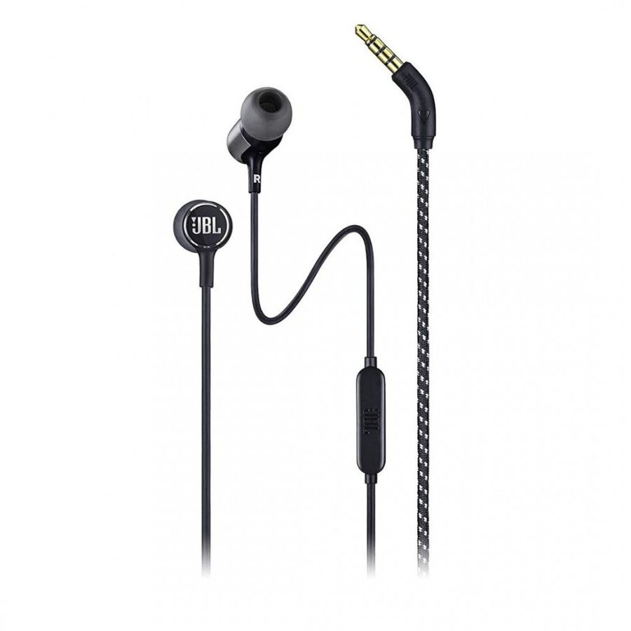 Juhtmega kõrvaklapid Jack 3,5 mm mikrofoniga JBL T50HI 360 must