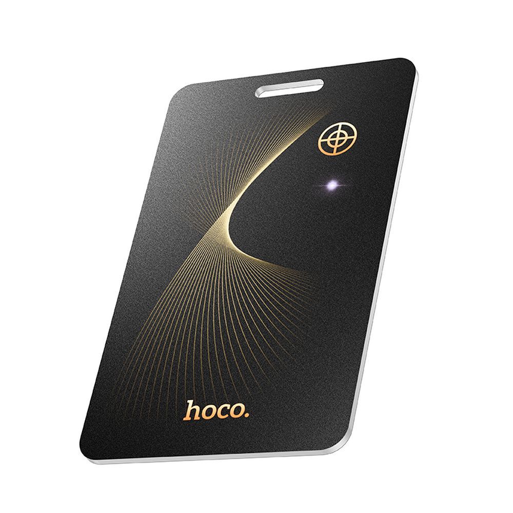 Jälgija ühilduv Apple Find My Hoco kaardi kujuline E92 must