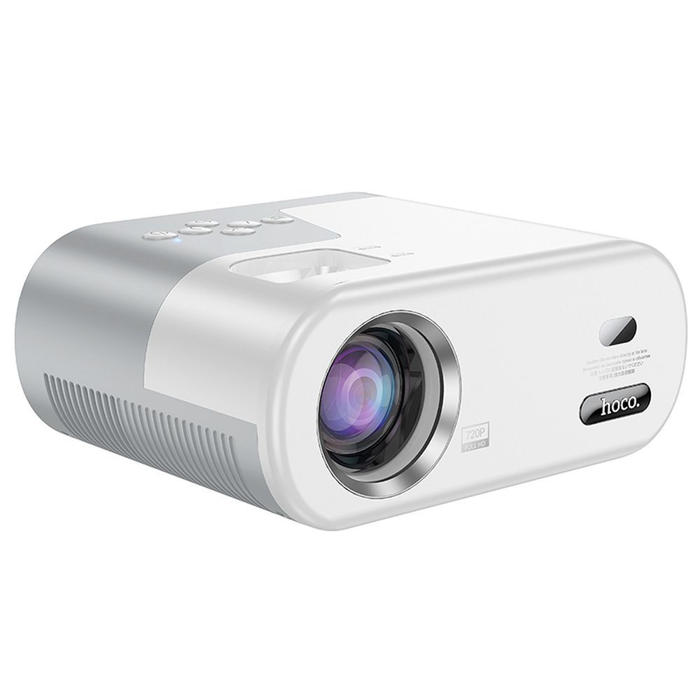 HD Ready projektor Hoco Android süsteemiga Wi-Fi Bluetooth 720P DT2 valge