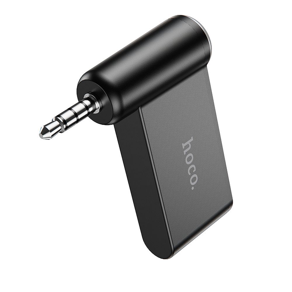 AUX Bluetooth vastuvõtja Hoco Jack 3,5 mm E58 must