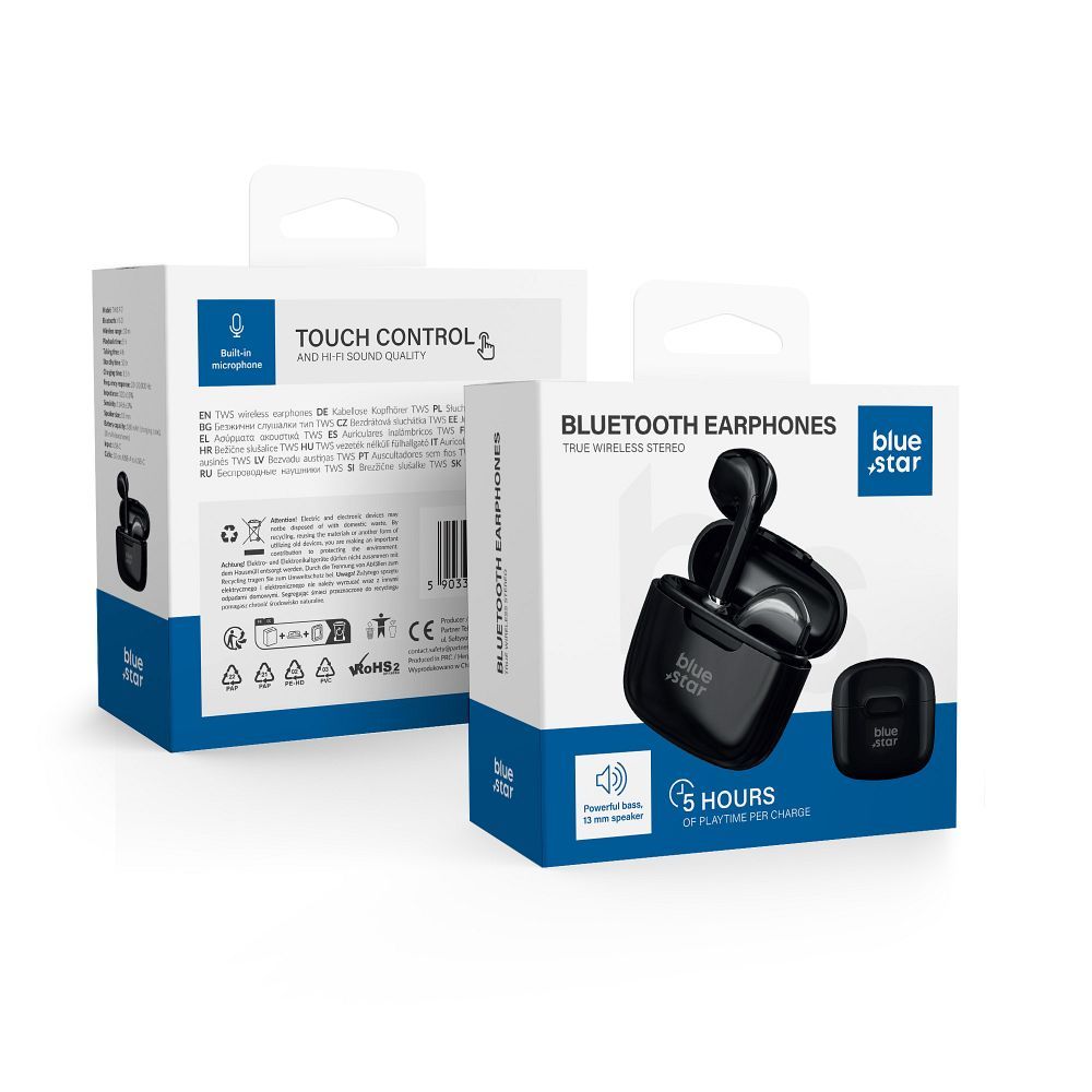 Juhtmevaba earbuds sinine Star FI7 TWS must