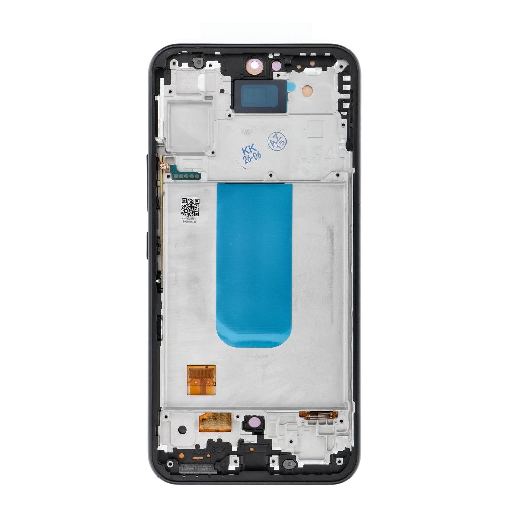 REWA OLED LCD-ekraan raamiga SAMSUNG A54 5G jaoks, must