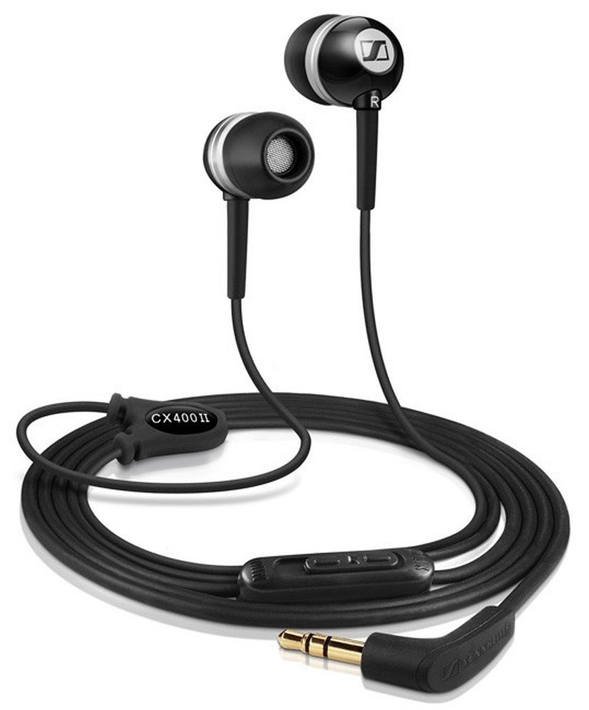 Juhtmega kõrvaklapid Jack 3,5 mm Sennheiser CX 400-II Precision must