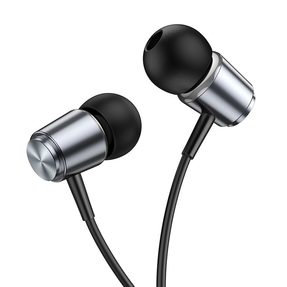 HOCO wire kõrvaklapid Jack 3,5 mm with microphone M108 metal hall