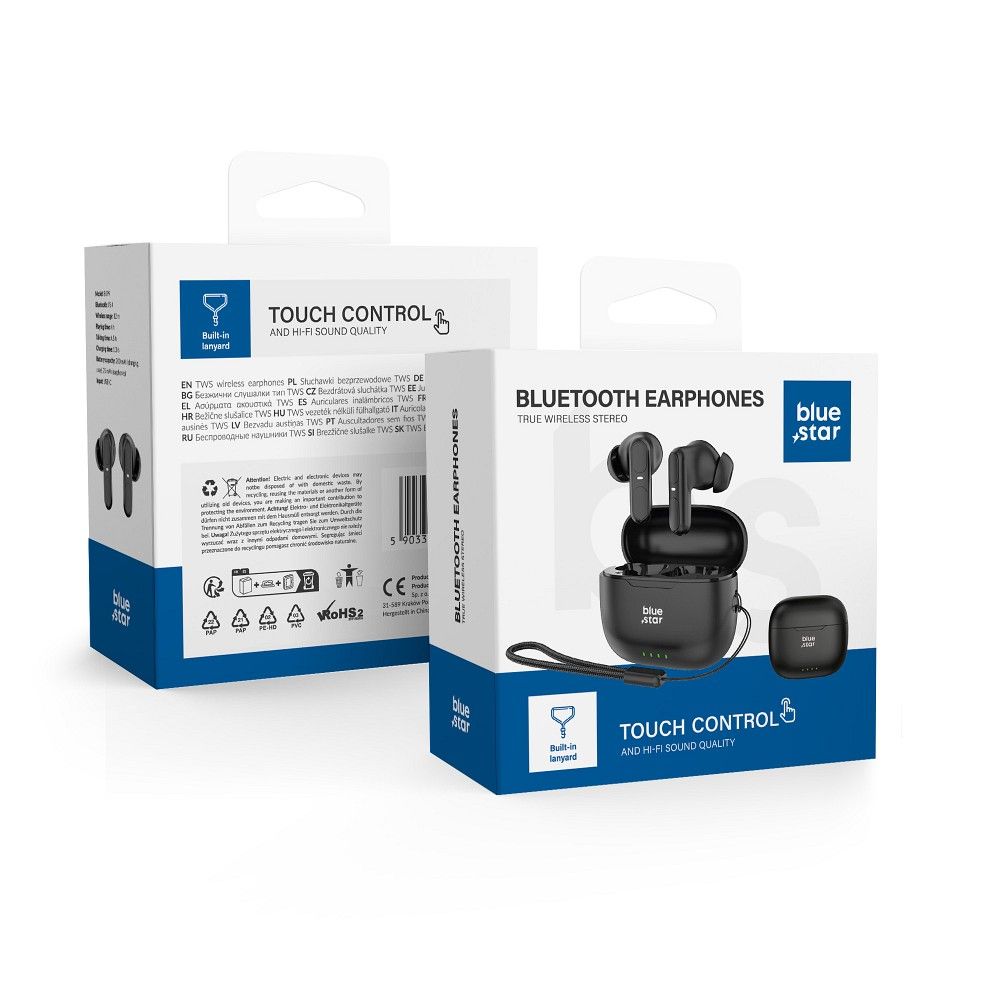 Juhtmevaba earbuds sinine Star BK31 TWS must