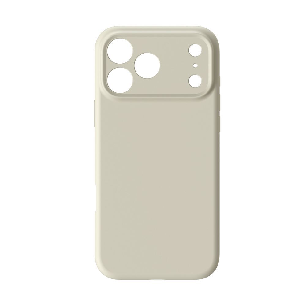 Чехол для iPhone 17 Pro Max / 18 Pro Max (низкий бортик камеры) Forcell F-Protect Rubber Premium, совместимый с MagSafe, античный белый