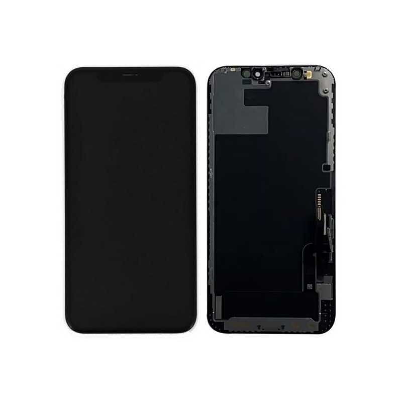 Screen Apple iPhone 12 / 12 Pro with touch glass black original (8/10 used)