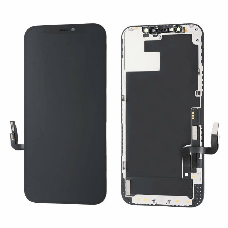 Screen Apple iPhone 12 / 12 Pro with touch glass OEM Soft OLED (Self-Diagnosable)